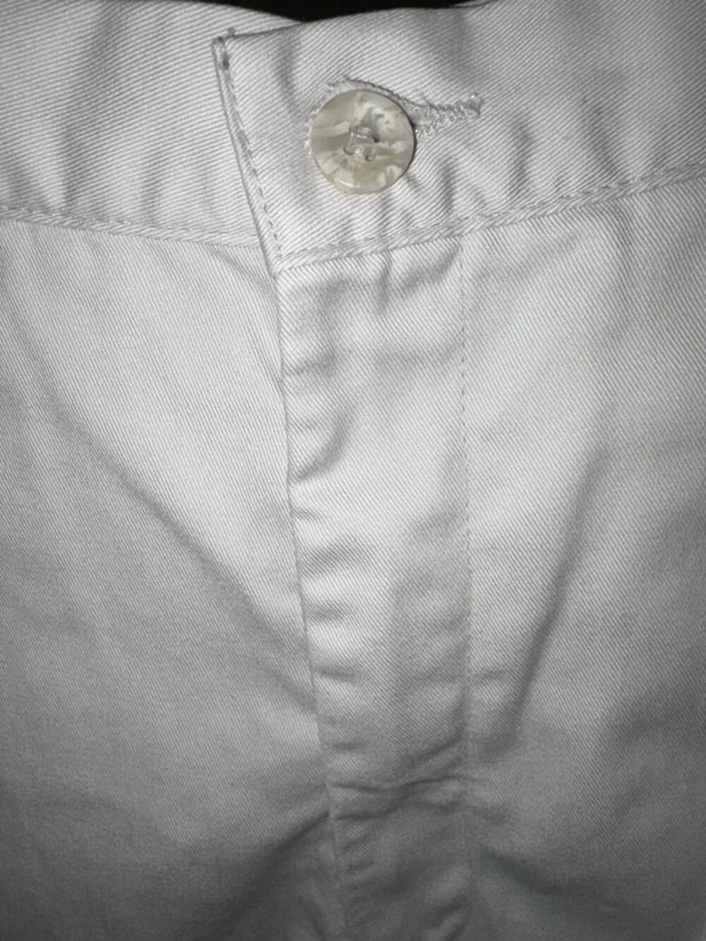 Dockers Womens Size 14 34X6  White Casual Shorts White Cotton